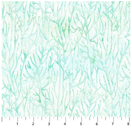 NC Coral Reef Tonal Coral White/Turquoise