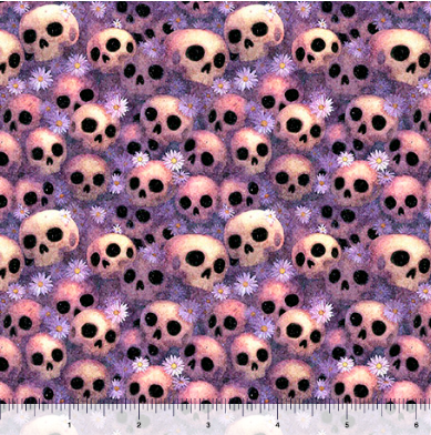 QT Skulls Purple - Witchypoo