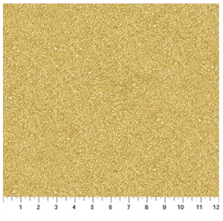 NC Gold Metallic Glitter O' Christmas Tree Shimmer 28964M-52