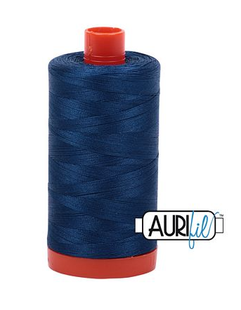 Aurifil 50wt 1300m 2780 Delift Blue