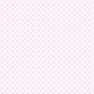 Soft Pink Lattice Colorblock Party 43/44" Cotton Fabric Per Yard