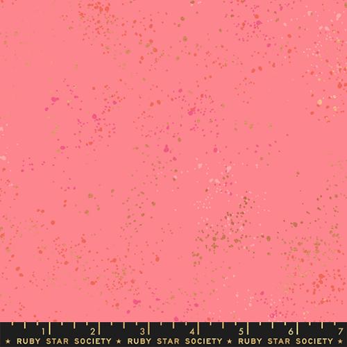 Speckled Metallic Sorbet Cotton 43"/44" Fabric Per Yard