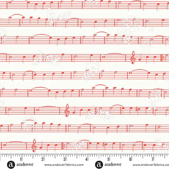 Sun Print Whisper Electric Singalong 44"/45" Fabric Per Yard