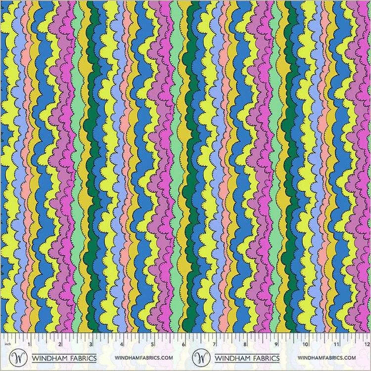 Sunshine Aurora Multi High Density Cotton 44"/45" Fabric Per Yard