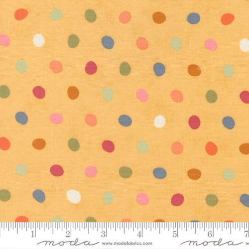 Sunshine Fieldrush Poppy 44"/45" Cotton Fabric Per Yard