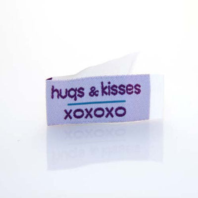 Tag It's Labels Hugs & Kisses