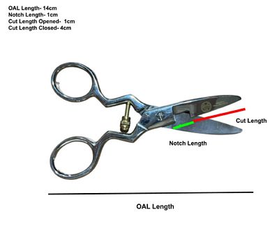 Button Hole Scissors 5.5in