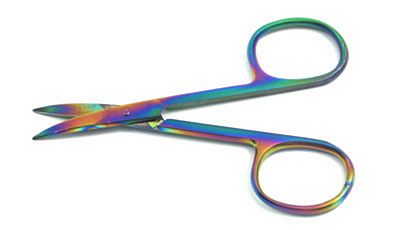 Rainbow Scissor W/ Curved Tip