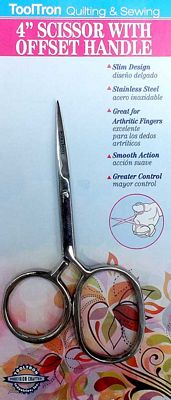 4 Inch Scissor with Offset Handle
