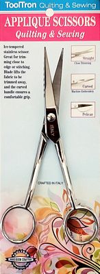 5.5 Inch Machine Applique Scissors Straight Tip