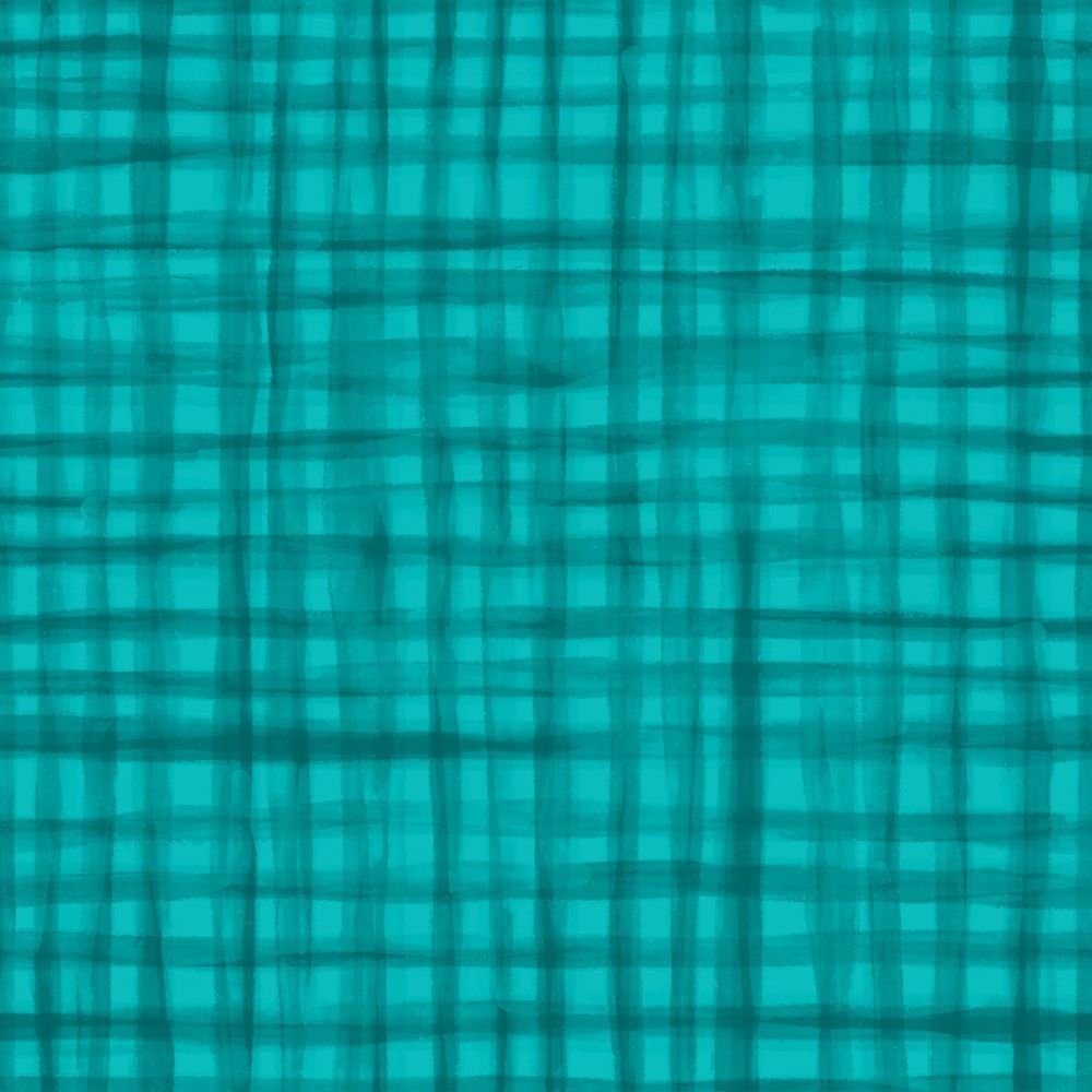 Teal Picnic 45" Wide Cotton Fabric Per Yard