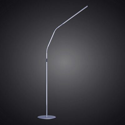 Slimline 4 Floor - Satin Silver