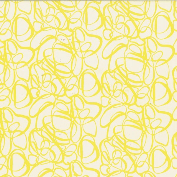 Hoffman V2517-232 Abstract Circles - Citrine 45" wide fabric per yard