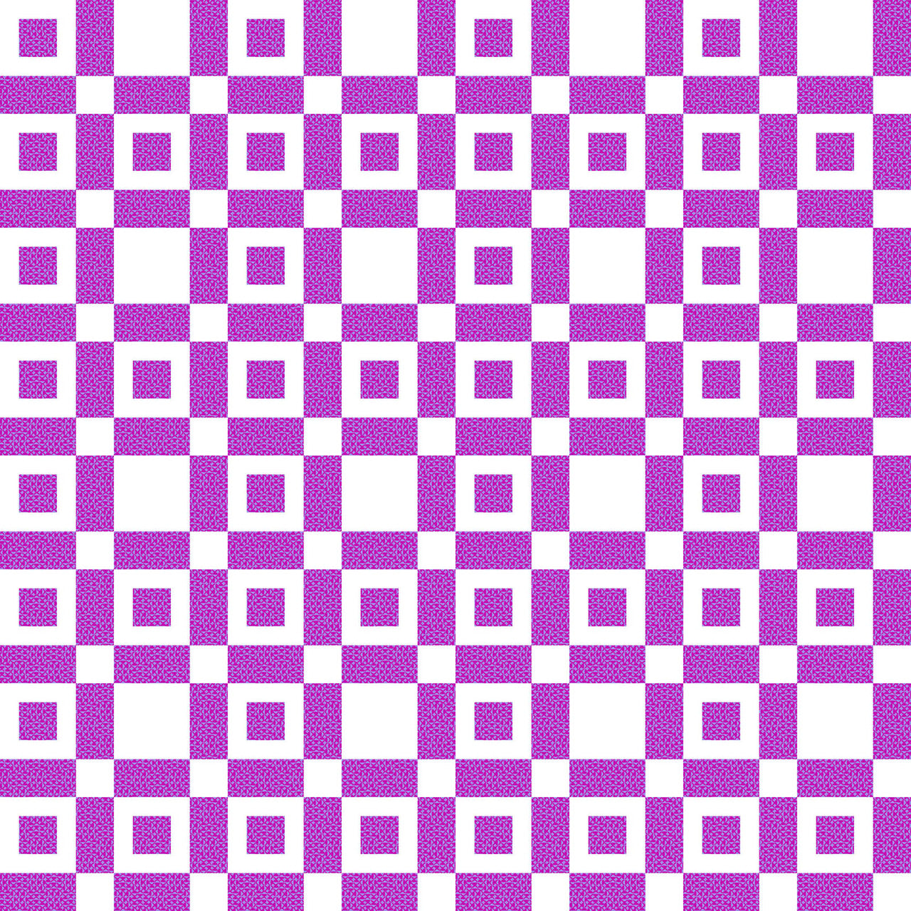 Violet White Colorblock Party Cheater Prints 108" Cotton Fabric Per Yard
