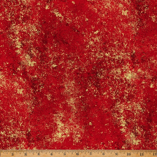 Brilliance Basics Red Gold 44"/45" Fabric per Yard