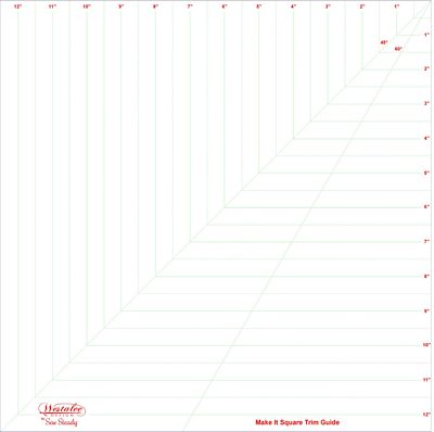 Make It Square 12.5in Ruler by Westalee Design