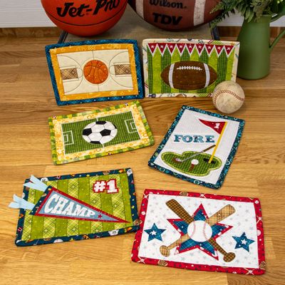 Sports “Fan”atics Mug Rugs