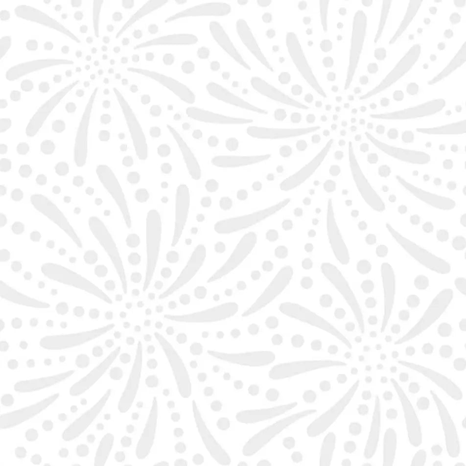 White Fireworks Cotton Wideback Fabric per yard
