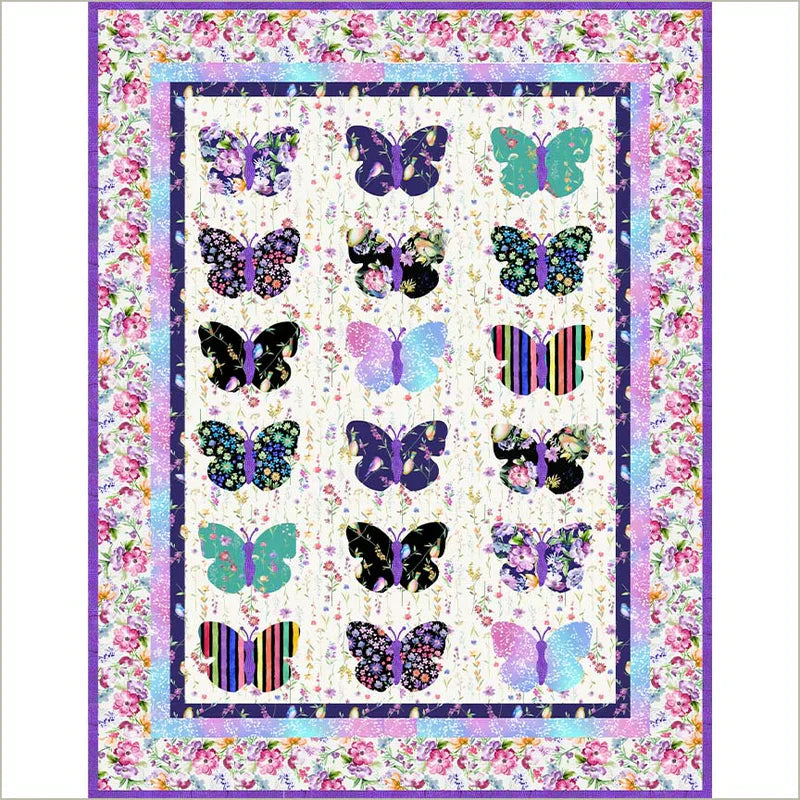 Wildflower Wings Quilt Kit