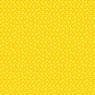 Yellow Wink Colorblock Party 43/44" Cotton Fabric Per Yard