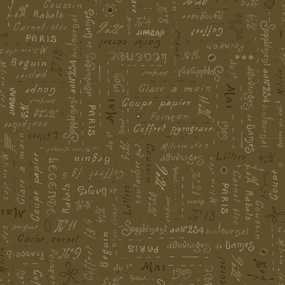 Dressmaker - Script - Olive