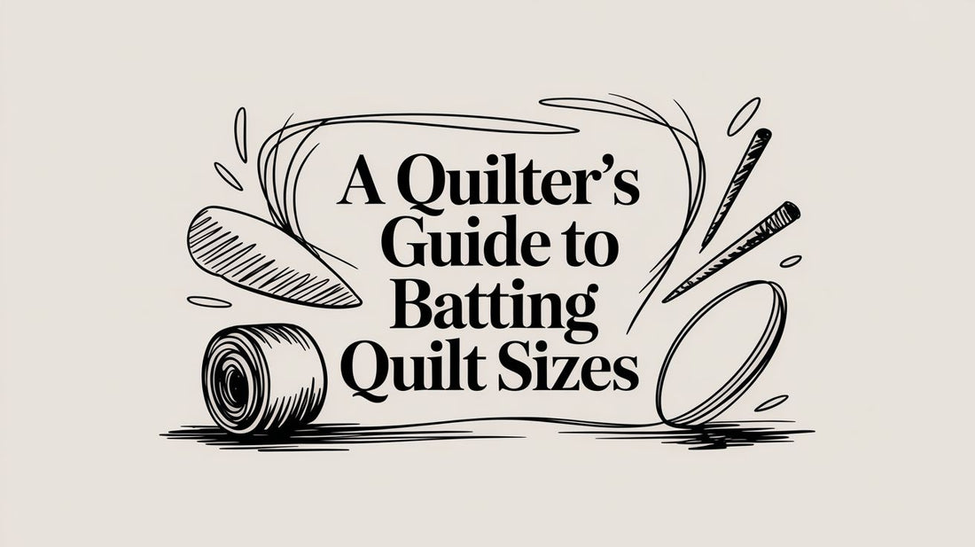 A Quilter's Guide to Batting Quilt Sizes