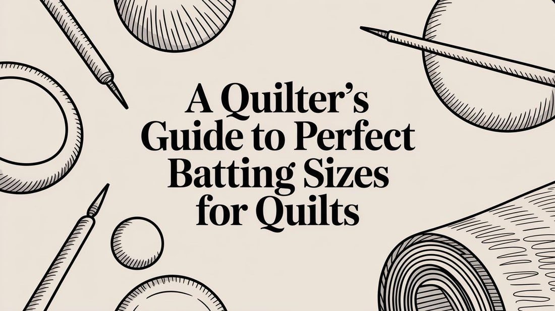 A Quilter's Guide to Perfect Batting Sizes for Quilts