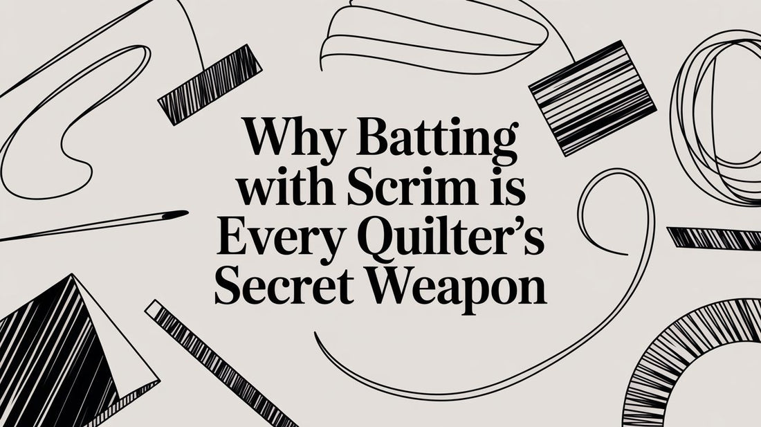 Why Batting with Scrim Is Every Quilter's Secret Weapon