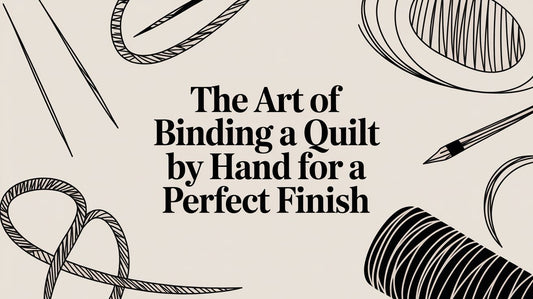 The Art of Binding a Quilt by Hand for a Perfect Finish