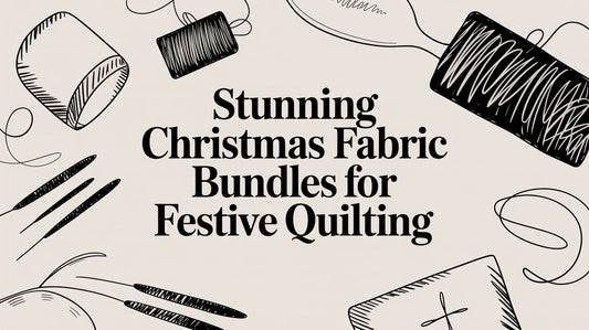 Stunning Christmas Fabric Bundles for Festive Quilting