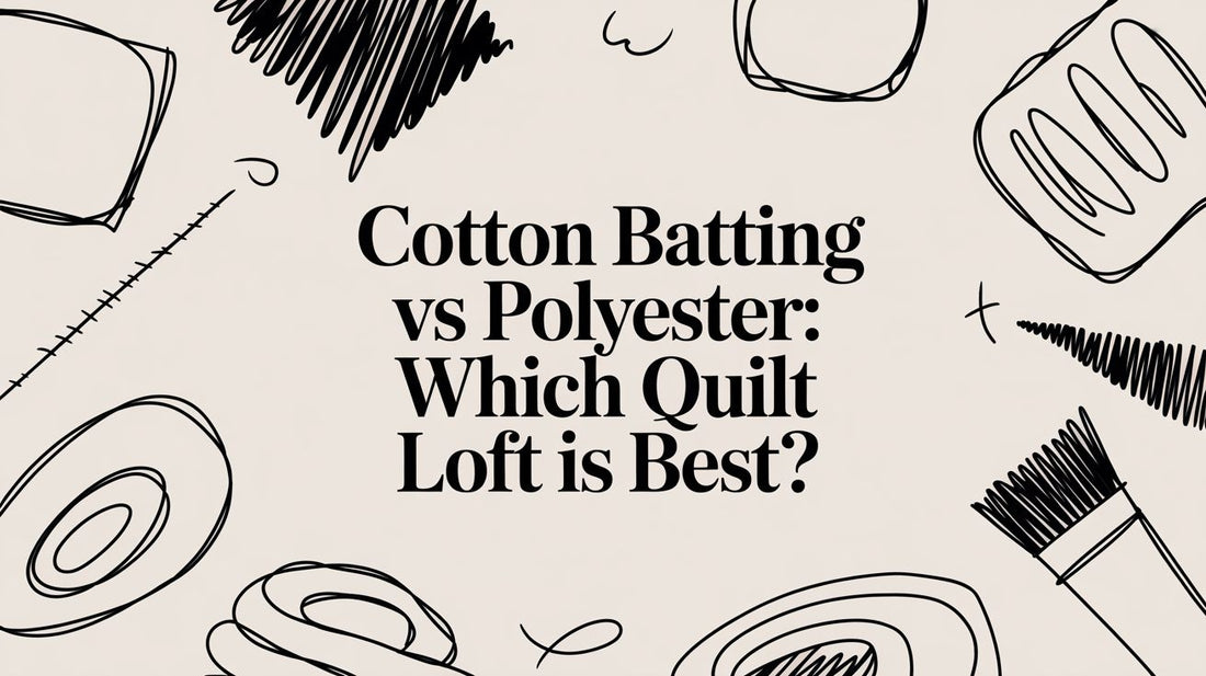 cotton batting vs polyester: Which quilt loft is best?