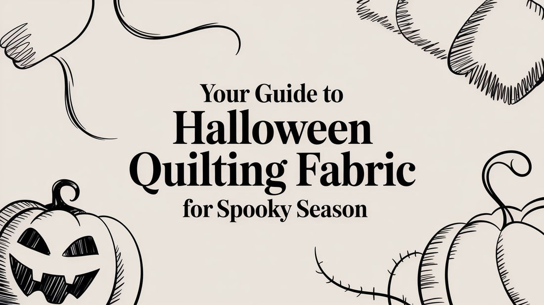 Your Guide to Halloween Quilting Fabric for Spooky Season