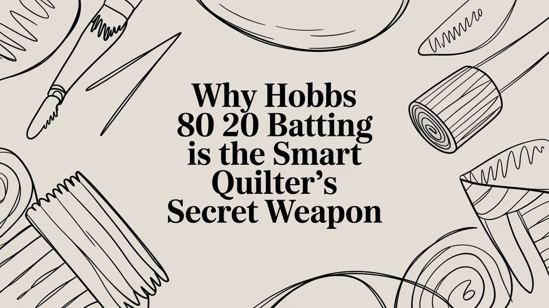 Why Hobbs 80 20 Batting Is the Smart Quilter's Secret Weapon