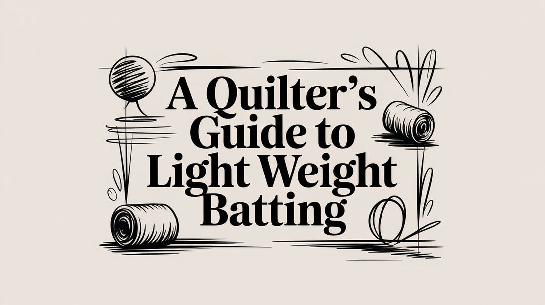 A Quilter's Guide to Light Weight Batting