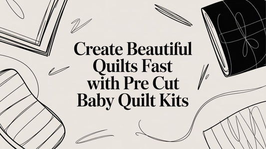 Create Beautiful Quilts Fast with Pre Cut Baby Quilt Kits