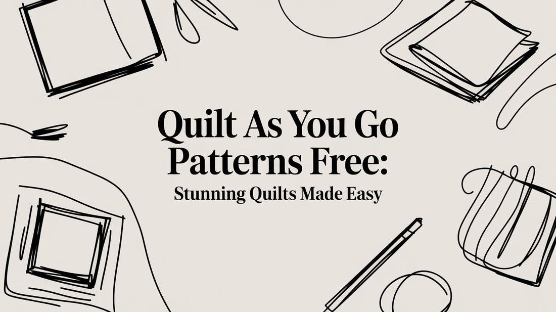 Quilt As You Go Patterns Free: Stunning Quilts Made Easy