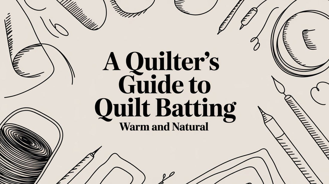 A Quilter’s Guide to Quilt Batting Warm and Natural