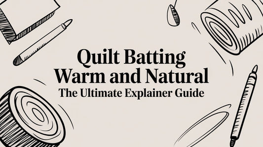 Quilt Batting Warm and Natural The Ultimate Explainer Guide