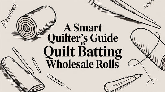 A Smart Quilter's Guide To Quilt Batting Wholesale Rolls
