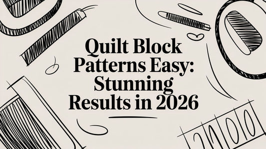Quilt block patterns easy: Stunning Results in 2026
