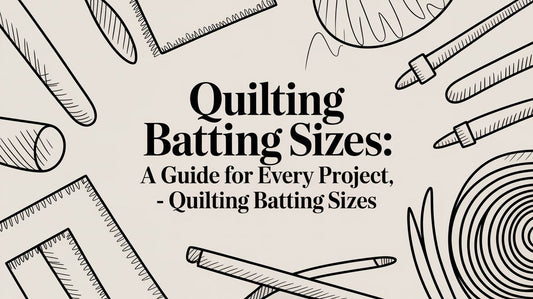 Quilting Batting Sizes: A Guide for Every Project - quilting batting sizes
