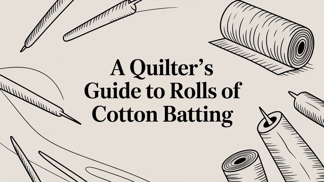 A Quilter's Guide to Rolls of Cotton Batting