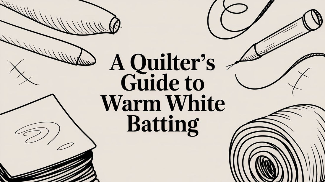 A Quilter's Guide to Warm White Batting