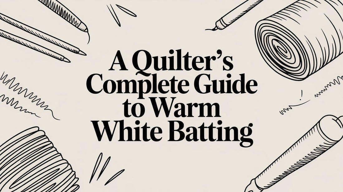 A Quilter's Complete Guide to Warm White Batting