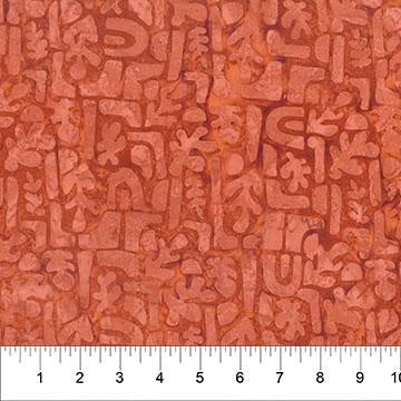 BYB Organic shapes Burnt Russet