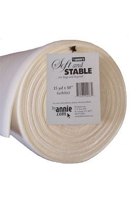 Soft & Stable 15 yd x 58 in White