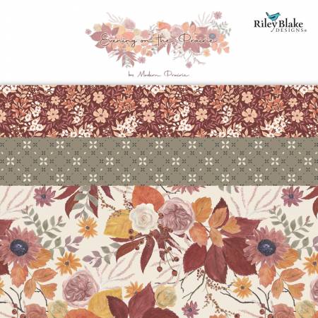 RB Evening on the Prairie 10in Squares, 42pcs/bundle
