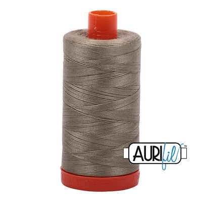 Aurifil 50wt 1300m 2900 Khaki Green