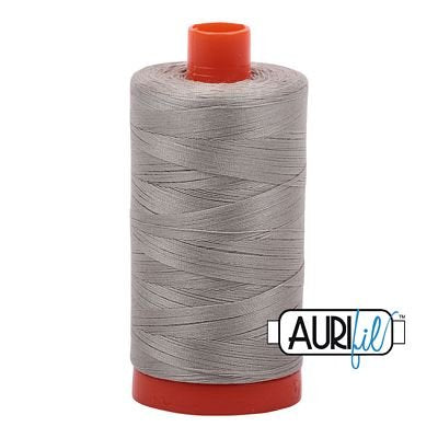 Aurifil 50wt 1300m 5021 Light Gray