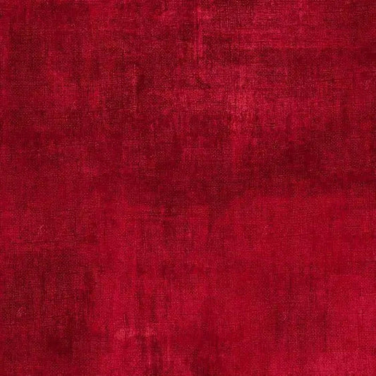 Red Dry Brush Cotton Wideback Fabric Per Yard